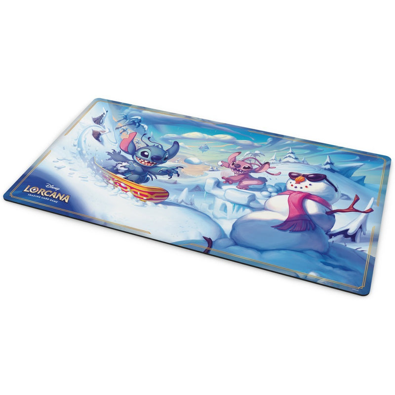 Disney Lorcana TCG: Hyperia City - Snowboarding Stitch - Playmat