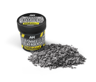 AK Interactive Small Flat Rocks - 100ml