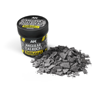 AK Interactive Angular Flat Rocks - 100ml