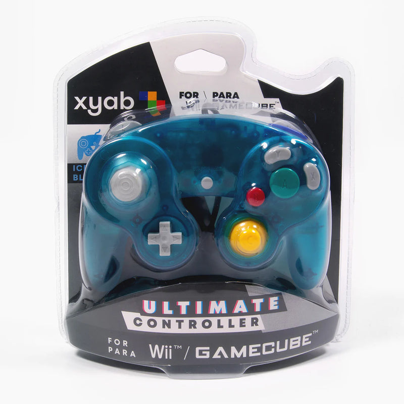 Wired Controller for Wii/Gamecube - Ice Blue