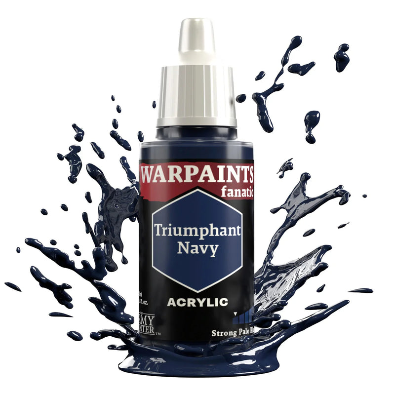 Triumphant Navy: Warpaints Fanatic Acrylic
