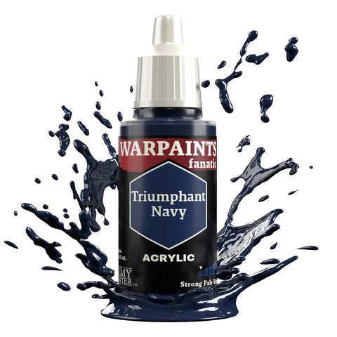 Triumphant Navy: Warpaints Fanatic Acrylic