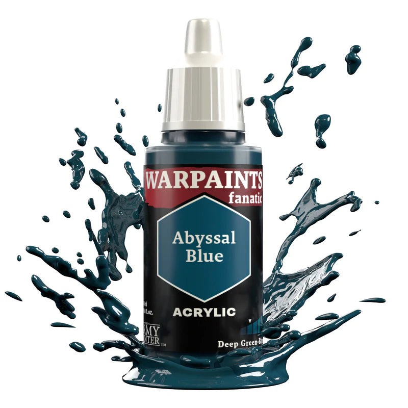 Abyssal Blue: Warpaints Fanatic Acrylic
