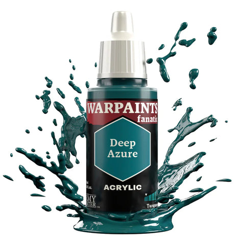 Deep Azure: Warpaints Fanatic Acrylic