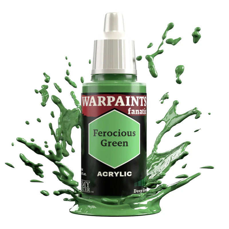 Ferocious Green: Warpaints Fanatic Acrylic