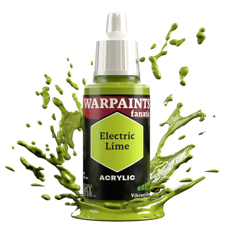 Electric Lime: Warpaints Fanatic Acrylic