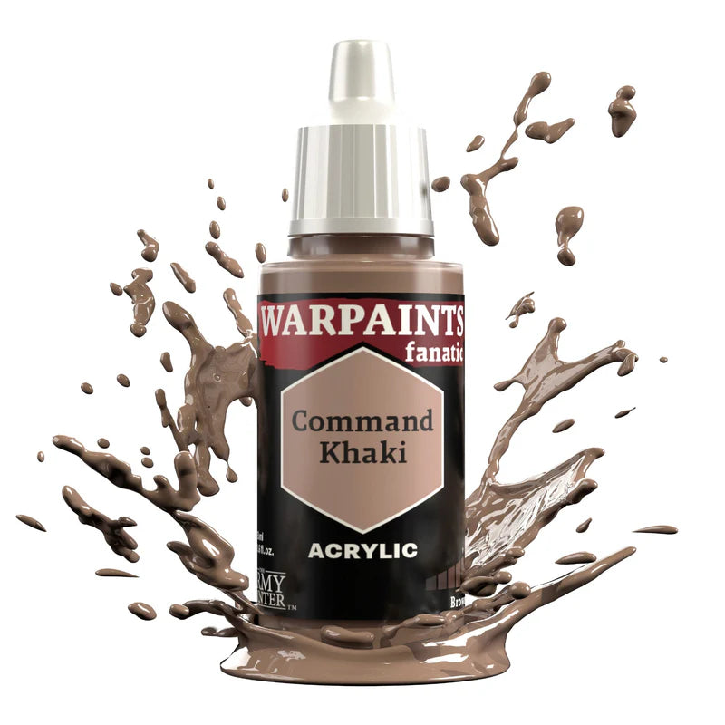 Command Khaki: Warpaints Fanatic Acrylic