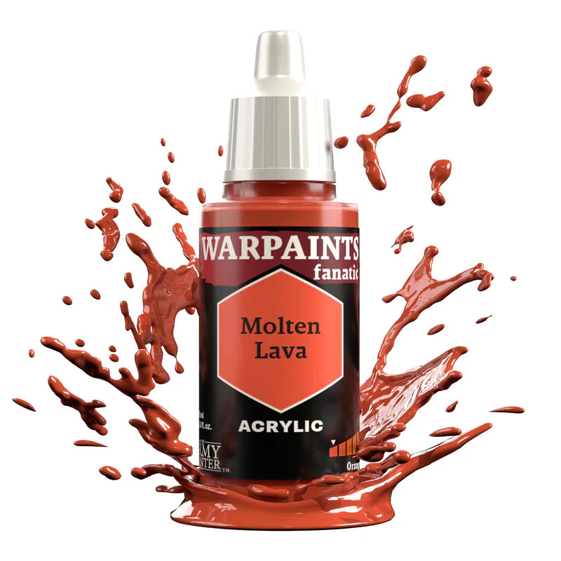 Molten Lava: Warpaints Fanatic Acrylic