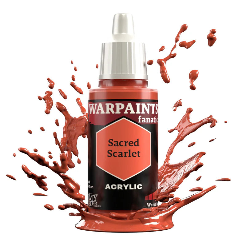Sacred Scarlet: Warpaints Fanatic Acrylic