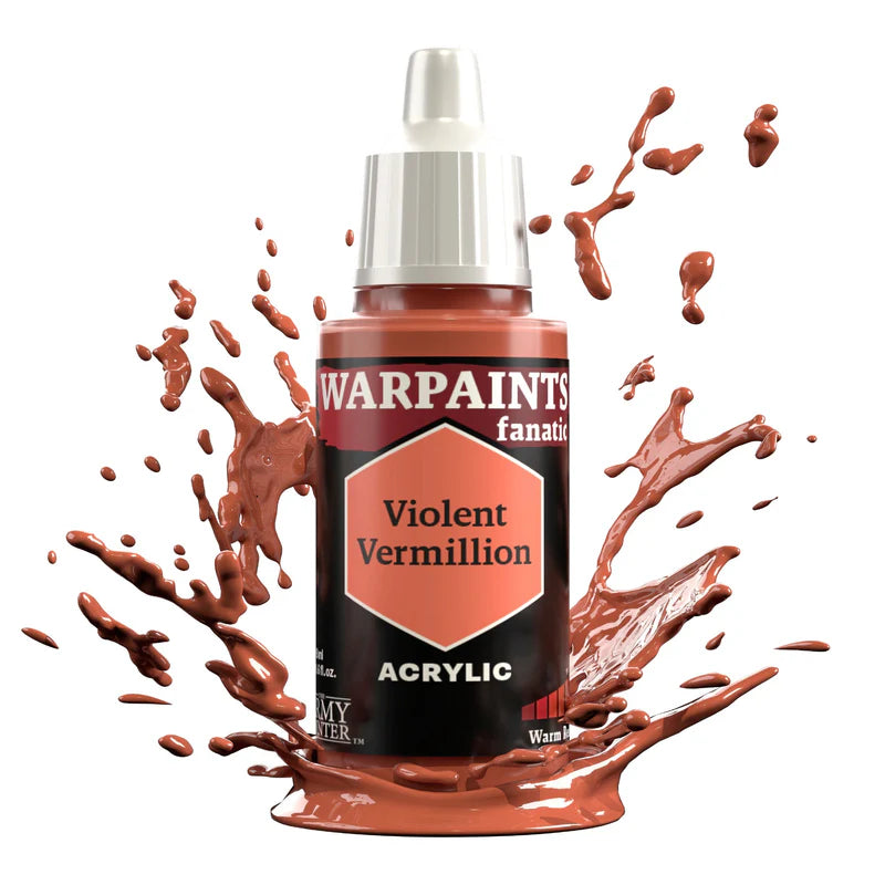 Violent Vermilion: Warpaints Fanatic Acrylic