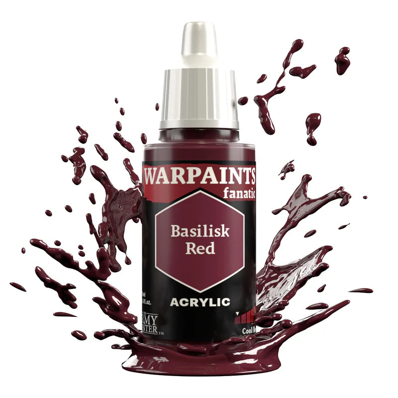 Basilisk Red: Warpaints Fanatic Acrylic