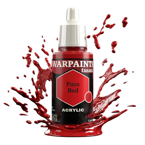 Pure Red: Warpaints Fanatic Acrylic