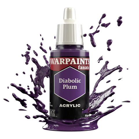 Diabolic Plum: Warpaints Fanatic Acrylic