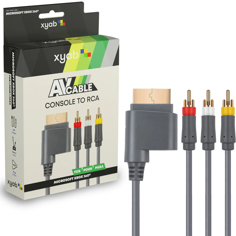 AV Composite Cable for Xbox 360