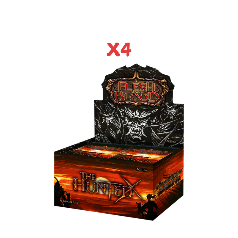 Flesh & Blood - The Hunted Booster Box Case (4 Boxes)