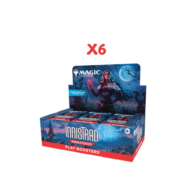 Innistrad Remastered Playbooster Case (6 Boxes)