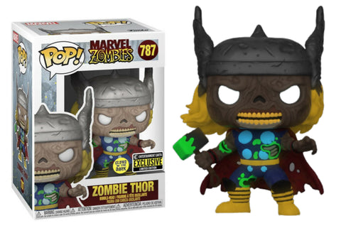 Zombie Thor #787 Bobble Head Pop! Vinyl Figure (Glow in The Dark)