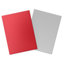 Dragon Shield: Standard 100ct Sleeves - Crimson & Silver (Dual Matte)