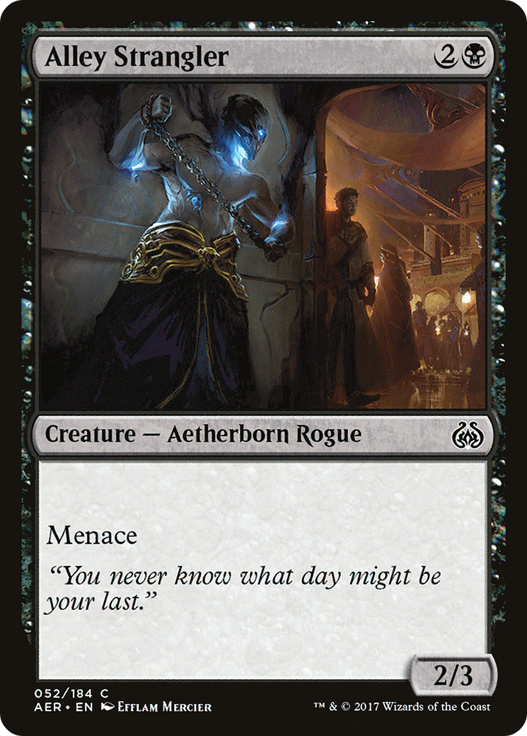 Alley Strangler (Intro Pack) [Aether Revolt Promos]