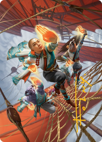 Aligned Heart Art Card (52/54) [Tarkir: Dragonstorm Art Series]