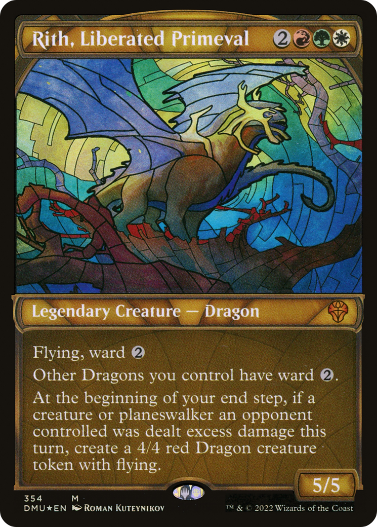 Rith, Liberated Primeval (Showcase Textured) [Dominaria United]