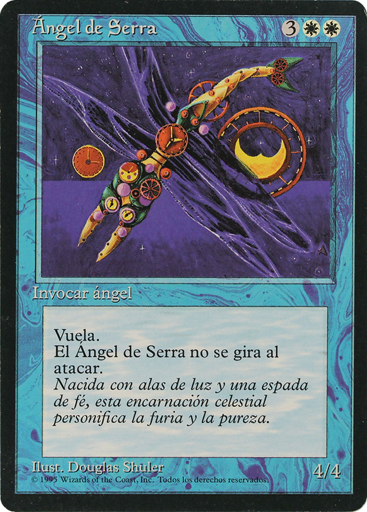 Serra Angel [Fourth Edition (Foreign Black Border)]