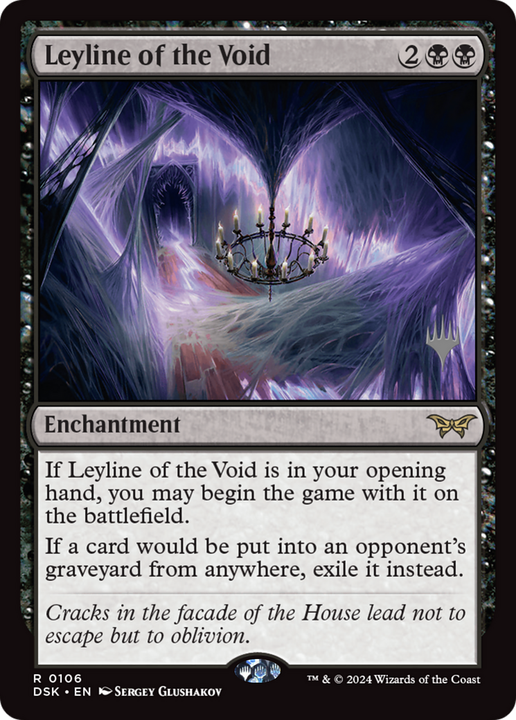 Leyline of the Void (Promo Pack) [Duskmourn: House of Horror Promos]