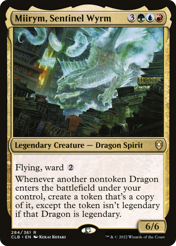 Miirym, Sentinel Wyrm [Commander Legends: Battle for Baldur's Gate]