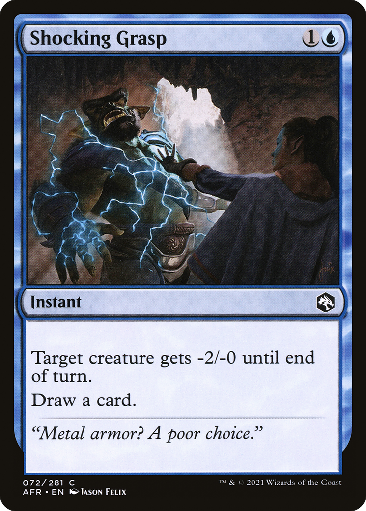 Shocking Grasp [Dungeons & Dragons: Adventures in the Forgotten Realms]