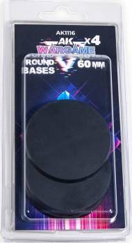 Round Bases 60mm (4 units)
