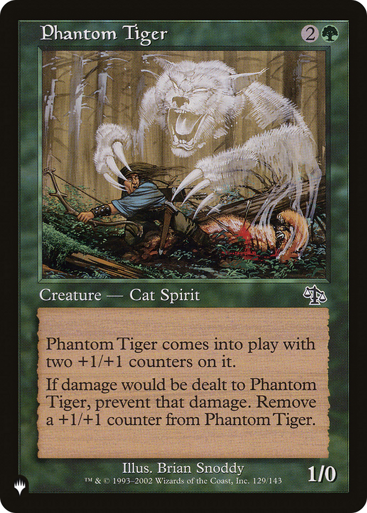 Phantom Tiger [The List Reprints]