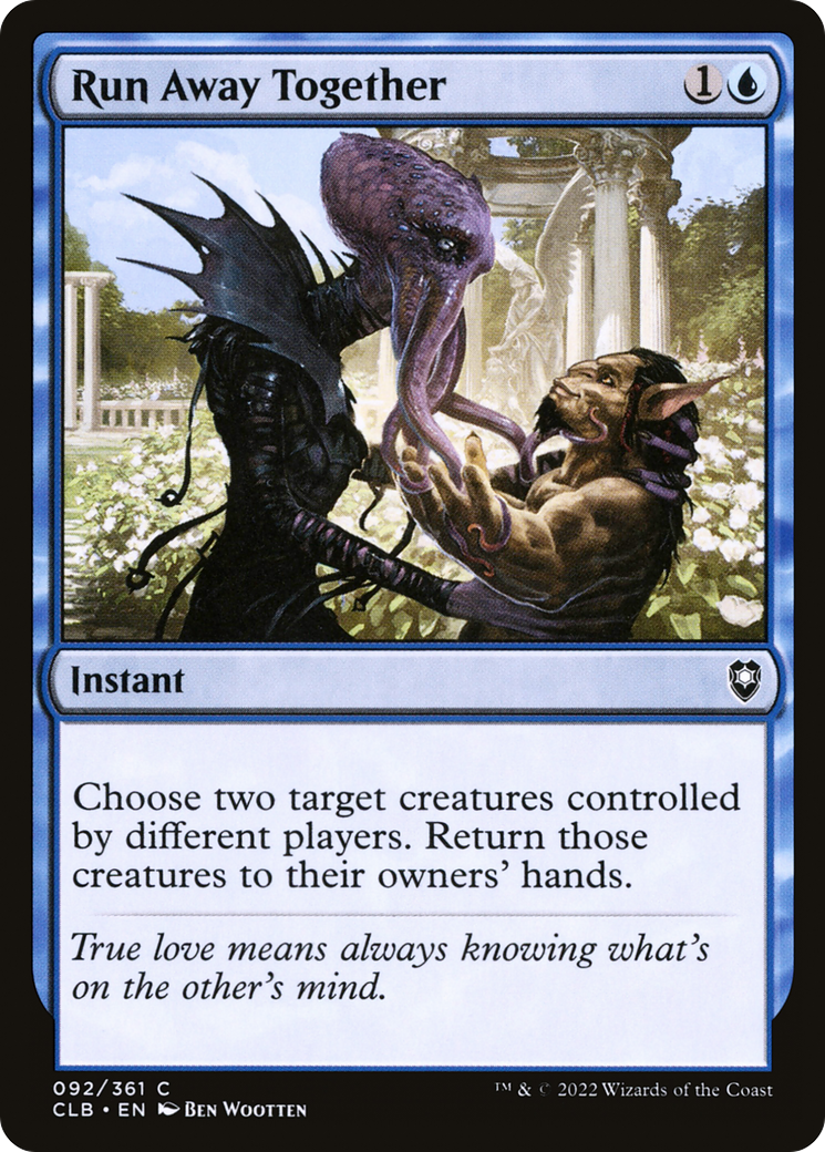 Run Away Together [Commander Legends: Battle for Baldur's Gate]
