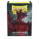 Dragon Shield: Standard 100ct Sleeves - Blood Red (Matte)