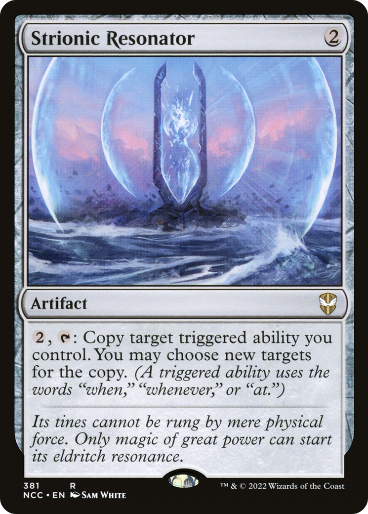 Strionic Resonator [Streets of New Capenna Commander]