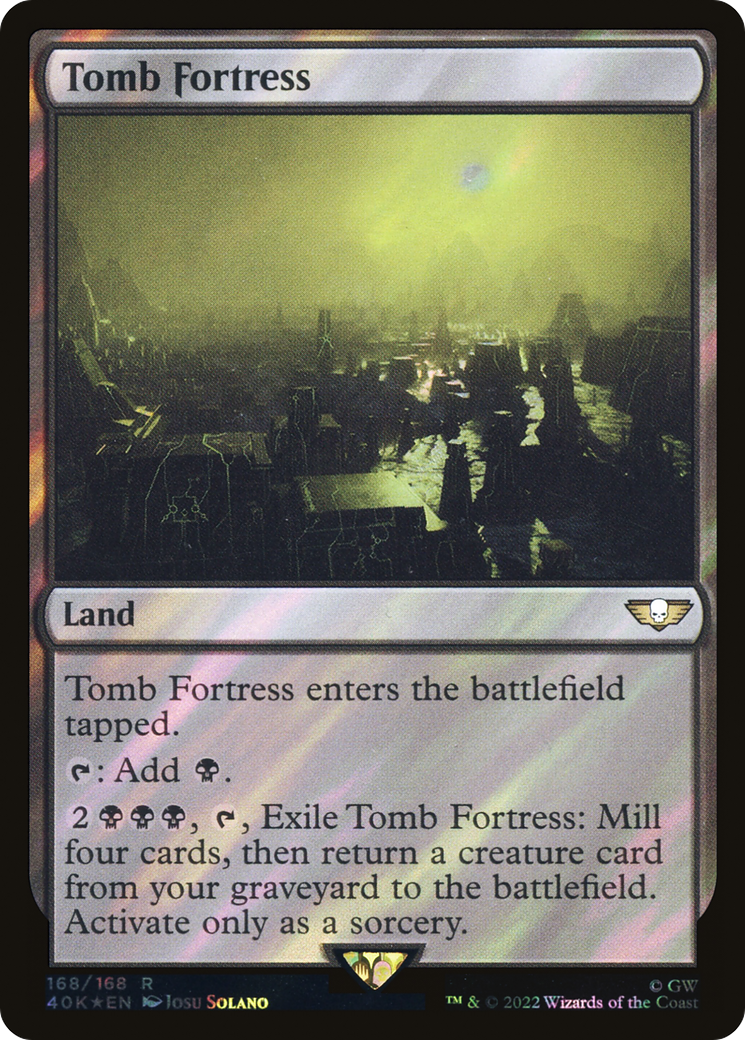 Tomb Fortress (Surge Foil) [Universes Beyond: Warhammer 40,000]