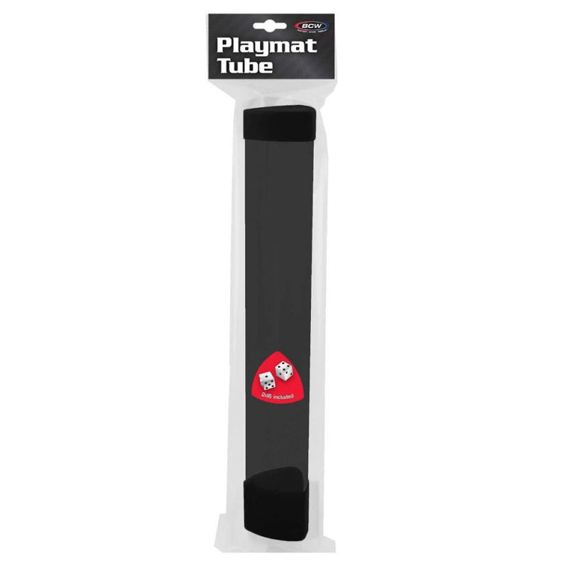 Playmat Tube: Smoke with Black Cap/Dice