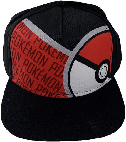Pokemon Pokeball Baseball Cap - Snapback Hat