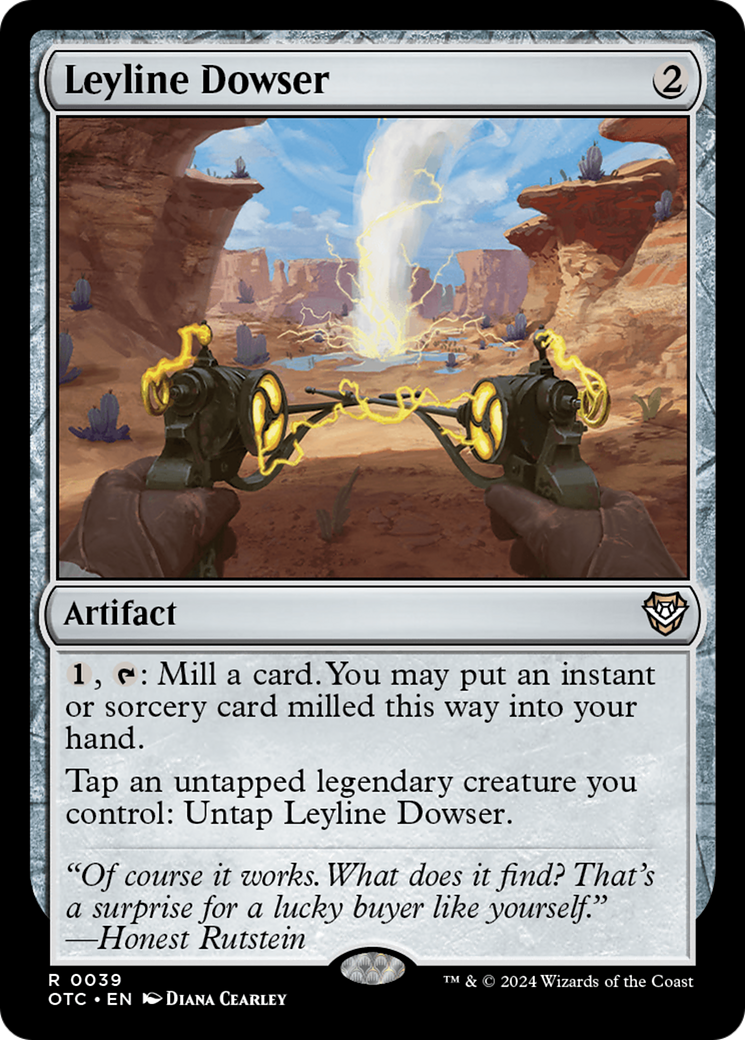Leyline Dowser [Outlaws of Thunder Junction Commander]