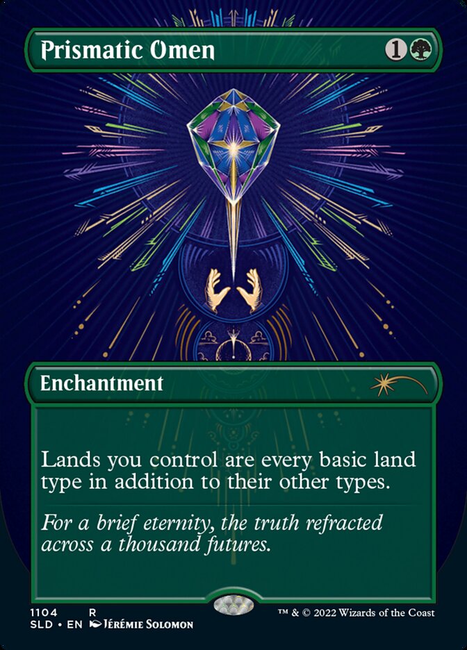 Prismatic Omen (Borderless) [Secret Lair Drop Series]