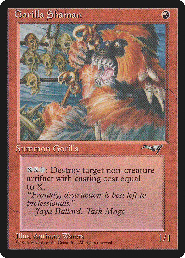 Gorilla Shaman (Holding Child) [Alliances]