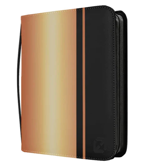 Evoretro Shield 3x3 Top Loader Binder - Black & Gold