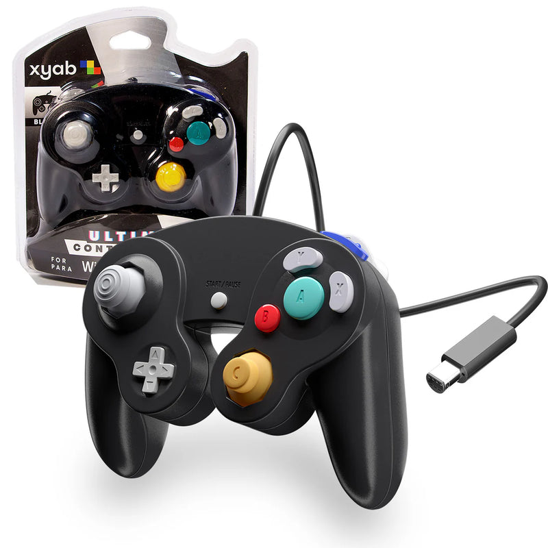 Wired Controller for Wii/Gamecube - Black