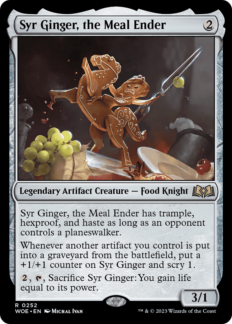 Syr Ginger, the Meal Ender [Wilds of Eldraine]