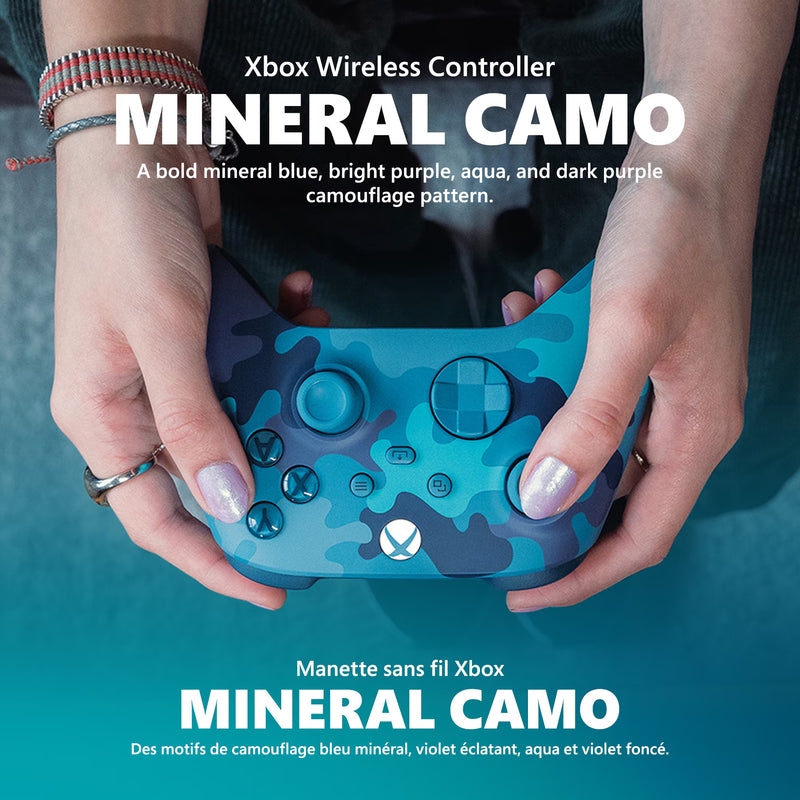 XBOX Wireless Controller for XBOX Series X|S / XBOX One - Mineral Camo Special Edition