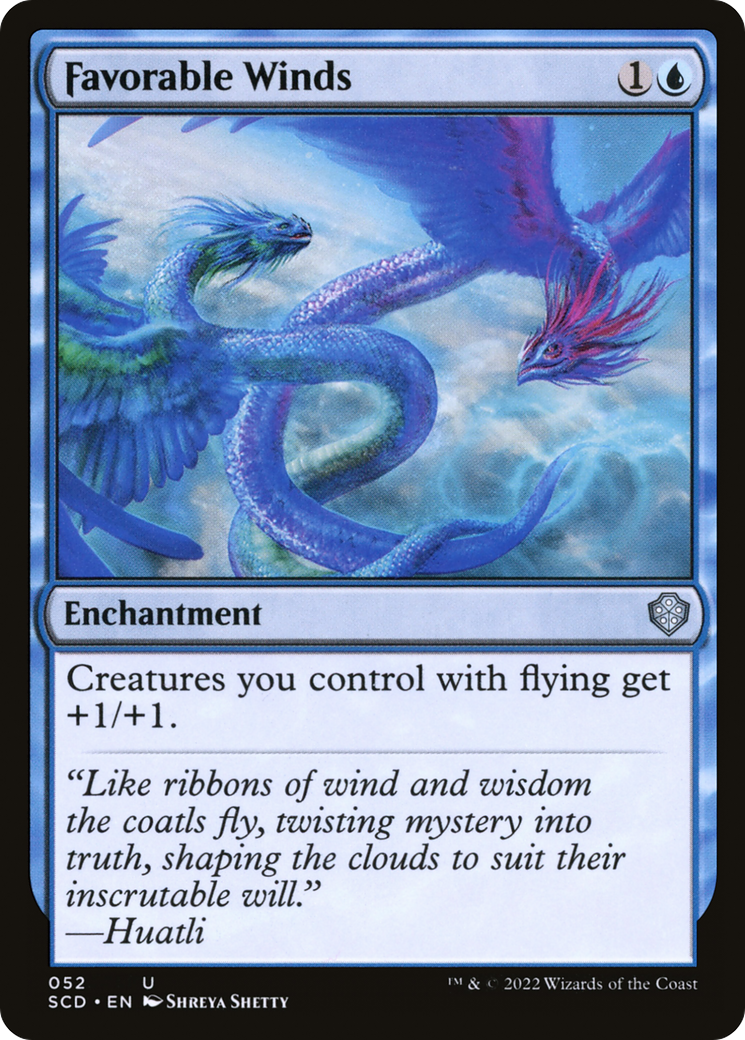 Favorable Winds [Starter Commander Decks]