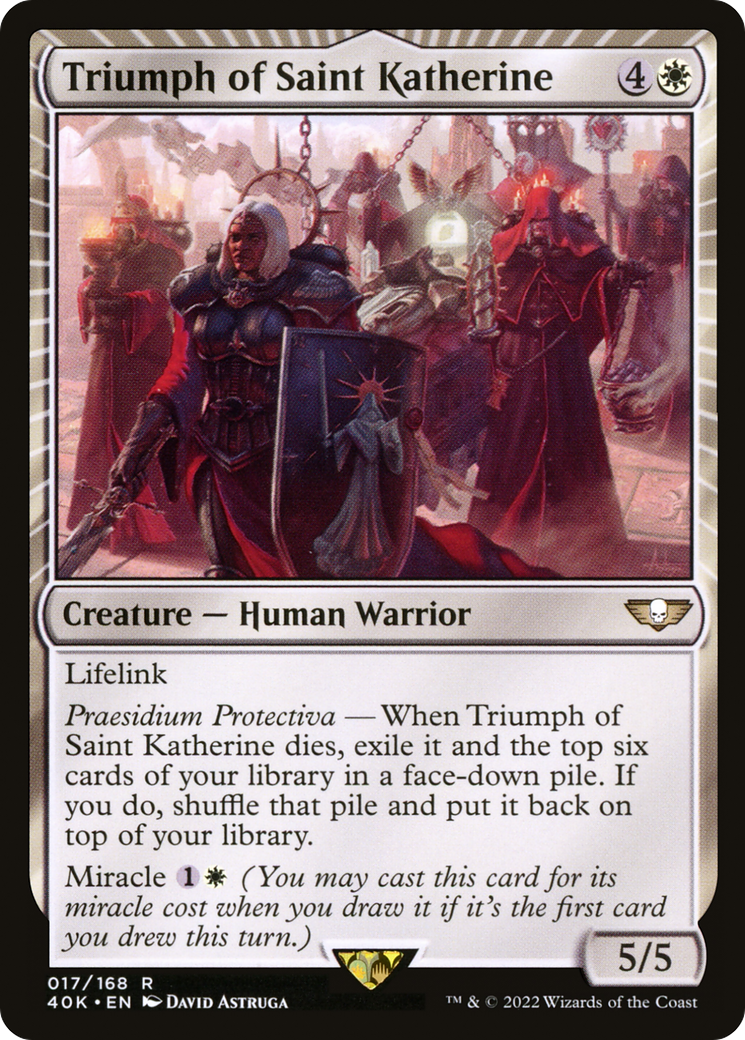 Triumph of Saint Katherine [Universes Beyond: Warhammer 40,000]