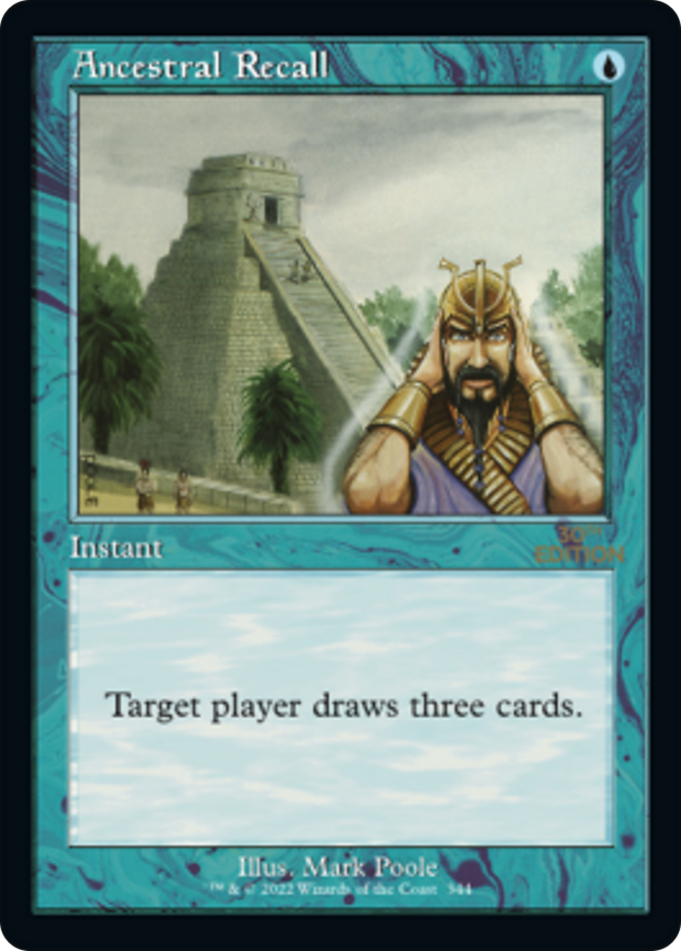 Ancestral Recall (Retro) [30th Anniversary Edition]