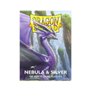 Dragon Shield: Standard 100ct Sleeves - Nebula & Silver (Dual Matte)