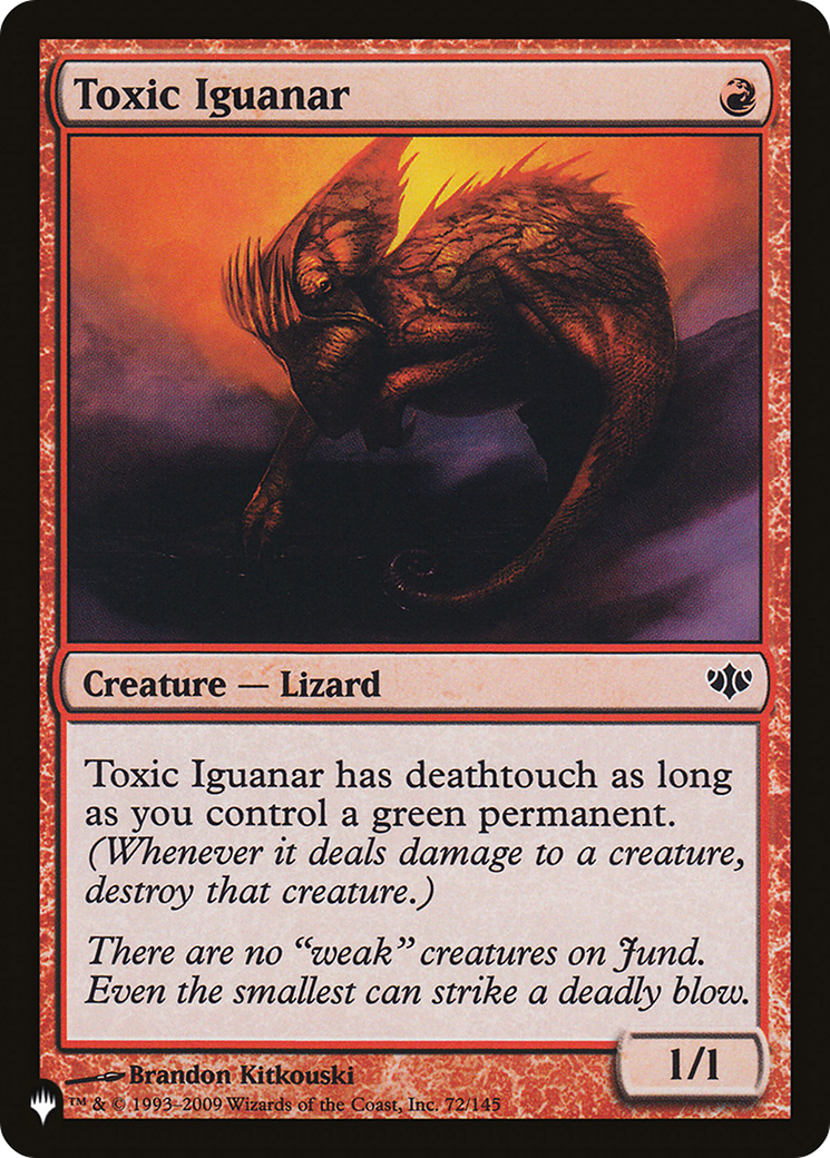 Toxic Iguanar [The List]