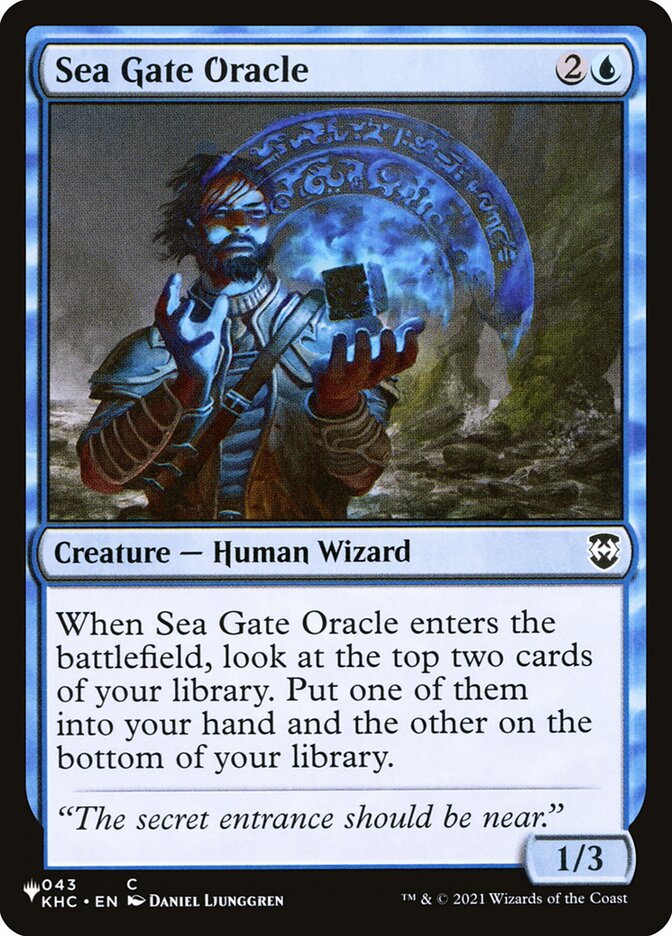 Sea Gate Oracle [The List]